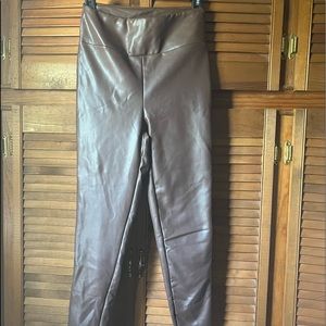 Brown Leather Pants